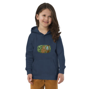 Brushin’ in the Wild kids hoodie