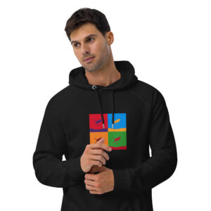 Freestyle raglan hoodie
