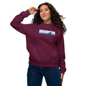 Sea Stacks raglan hoodie
