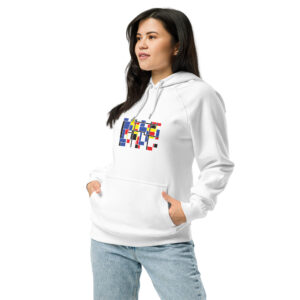 Pioneer Squares raglan hoodie