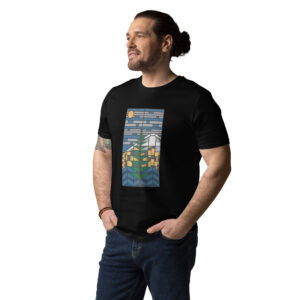 Cascadia Stained Glass t-shirt