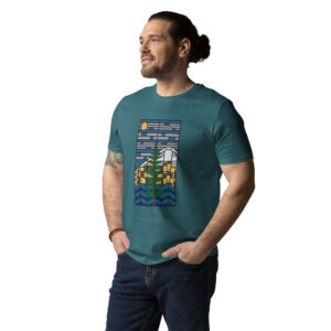 Cascadia Stained Glass t-shirt