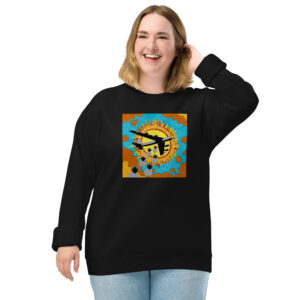 Dropping Beets raglan sweatshirt