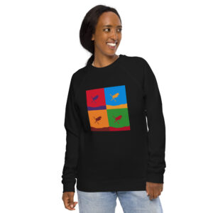 Freestyle raglan sweatshirt