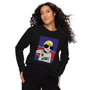 Just a Kid raglan sweatshirt