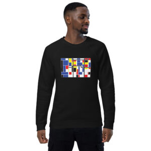 Pioneer Squares raglan sweatshirt