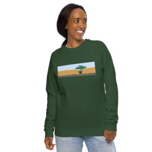 Tree of Life raglan sweatshirt