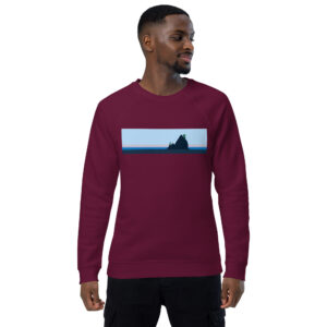 Sea Stacks raglan sweatshirt