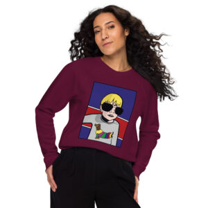 Just a Kid raglan sweatshirt